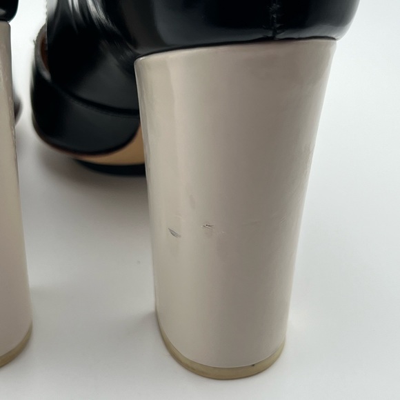 3.1 PHILLIP LIM Kadie Cut Out Bootie- patent leather strap pump, 7 - Picture 10 of 15